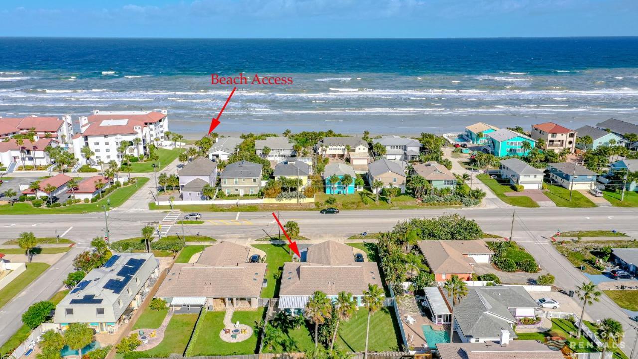 Dog Friendly Home Wprivate Fenced Yard, Garage & Fire Pit Steps To The Beach! New Smyrna Beach Zewnętrze zdjęcie