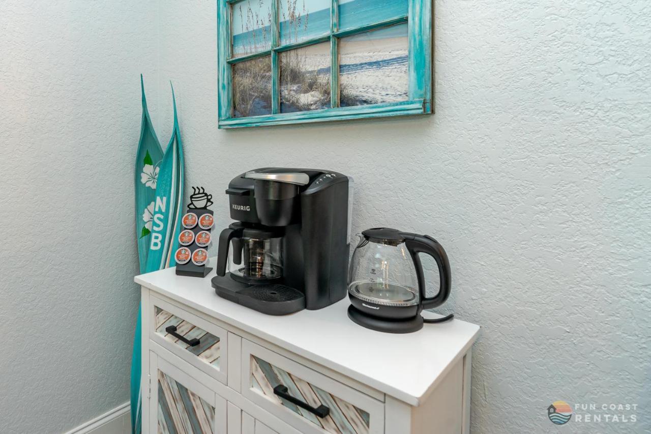 Dog Friendly Home Wprivate Fenced Yard, Garage & Fire Pit Steps To The Beach! New Smyrna Beach Zewnętrze zdjęcie