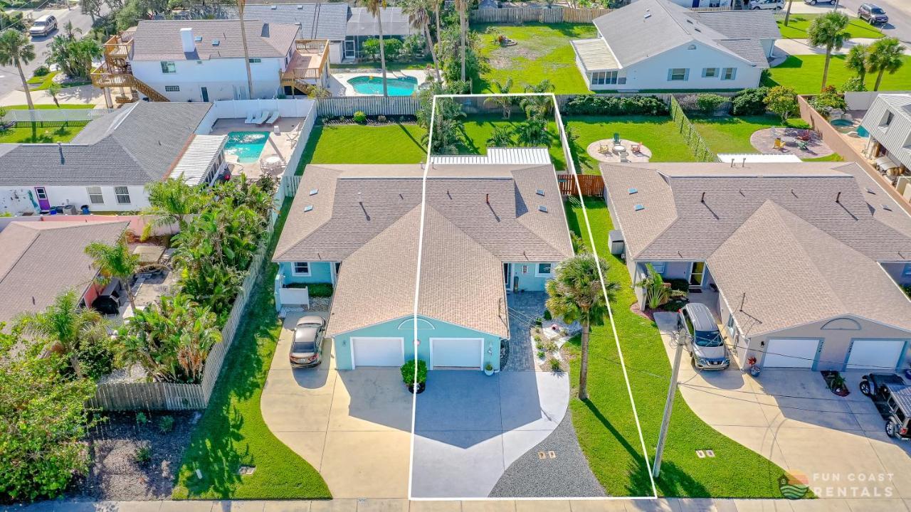 Dog Friendly Home Wprivate Fenced Yard, Garage & Fire Pit Steps To The Beach! New Smyrna Beach Zewnętrze zdjęcie