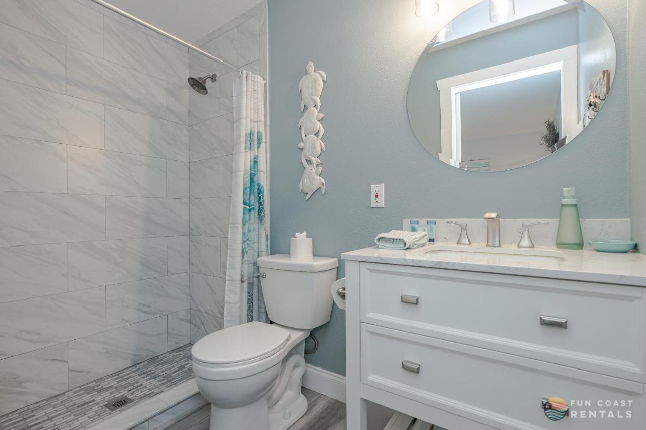 Dog Friendly Home Wprivate Fenced Yard, Garage & Fire Pit Steps To The Beach! New Smyrna Beach Zewnętrze zdjęcie