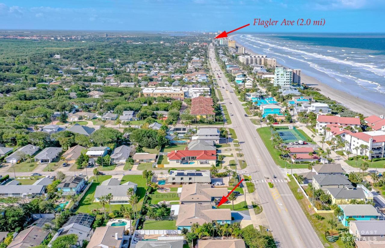 Dog Friendly Home Wprivate Fenced Yard, Garage & Fire Pit Steps To The Beach! New Smyrna Beach Zewnętrze zdjęcie